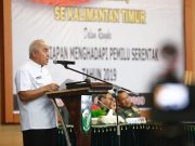 Forkopimda Se-Kaltim Bangun Kondusifitas Jelang Pemilu 2019 – Bupati Kutim Imbau ASN Bersikap Netral