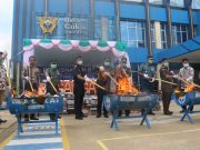 KPPB C Sangatta Musnahkan 436.624 Batang Rokok Ilegal – Selama tahun 2018, Tindak 50 Pelanggaran