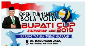 Turnamen Bola Voli Bupati Cup – Garapan Karang Taruna Kaubun, Dukung P4GN