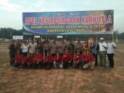 Kapolres Kutim Pimpin Apel Kesiapsiagaan Karhutla Tiga Kecamatan