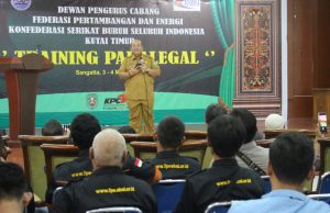 Dari Training Paralegal Garapan FPE-KSBSI  – “Kemajuan Kutim Juga Ditopang oleh Buruh”