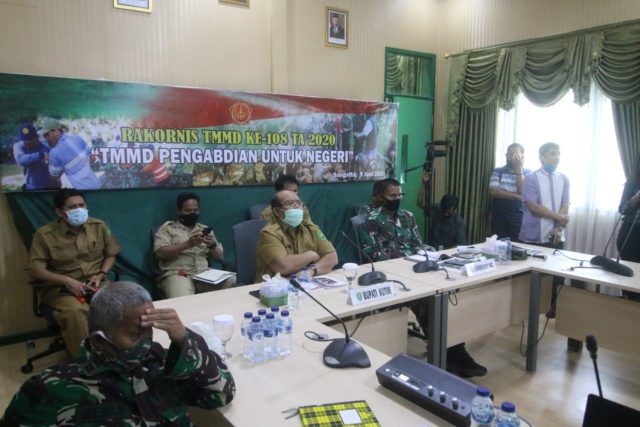 TNI Bakal Bangun Jalan 3,5 KM dan Fasum di Kaliorang - Program TMMD di Desa Bukit Harapan dan Bangun Jaya daf