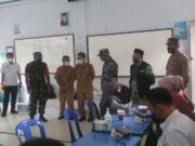 Bupati Tinjau Vaksinasi di SMK 1 Muhammadiyah Sangatta