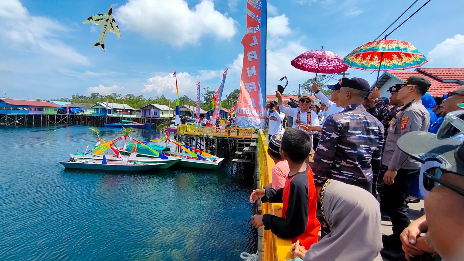 Festival Pesona Kampung Bahari Nusantara Pulau Miang – Potensi Wisata Bahari Tingkatkan Ekonomi Kerakyatan | Protokol & Komunikasi Pimpinan Sekretariat Daerah