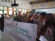 Puluhan Siswa SMPN 2 Tepian Baru Dibantu Dana Pendidikan Total Rp 59 Juta dari Baznas Kutim