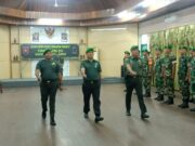 Dandim 0909/KTM Pimpin Acara Korps Raport Kenaikan Pangkat Personil Kodim
