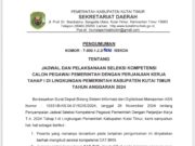 BKPSDM Kutim Umumkan Nama Jadwal Tes Seleksi PPPK – Bakal Dibuka Bupati, Metode CAT dengan Aturan Ketat