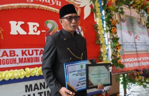 Swarga Bara Jadi Desa Layak Anak tingkat Kutim Berkat Lingkungan Sehat