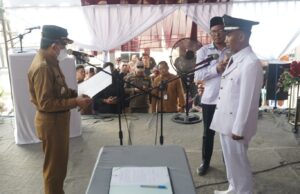 Bupati Ardiansyah Lantik Kades Sumber Agung, Bangun Daerah bersama Masyarakat