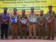 Dispusip Kutim Apresiasi Perangkat Daerah Pengelola Arsip Terbaik