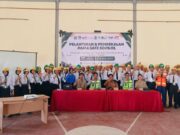 SMKN 1 Bengalon Tegakkan Budaya K3LH, Satgas PAMA Safe School Resmi Dilantik