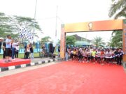 Pagi Sehat di Sangatta Lewat Bupati Fun Run Harmoni Kutim