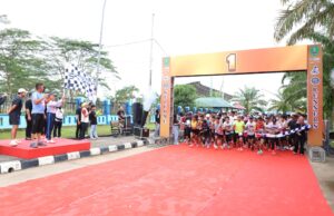 Pagi Sehat di Sangatta Lewat Bupati Fun Run Harmoni Kutim