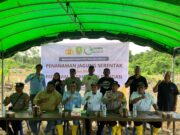 Polsek Kaliorang dan GAM Hijaukan 1 Hektare Lahan dengan Jagung Pipil