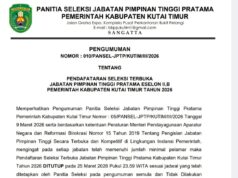 Pendaftaran Seleksi JPT Pratama Kutim Ditutup, Pansel Lanjutkan Tahap Verifikasi