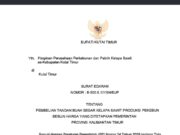 Bupati Kutim Terbitkan Edaran, Perusahaan Sawit Diminta Ikuti Harga Resmi TBS