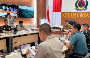 Forkopimda Kutim Mitigasi Bencana, Lakukan Deteksi Dini dan Kewaspadaan