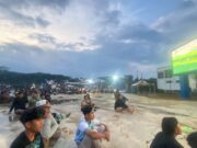 Kolaborasi KNPI, Diskominfo dan Dispora Kutim Sukses Gelar Nobar Final Pildun