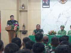 Letkol Ragil Titipkan Semangat Membangun kepada Dandim Baru