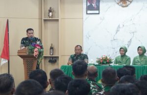 Letkol Ragil Titipkan Semangat Membangun kepada Dandim Baru